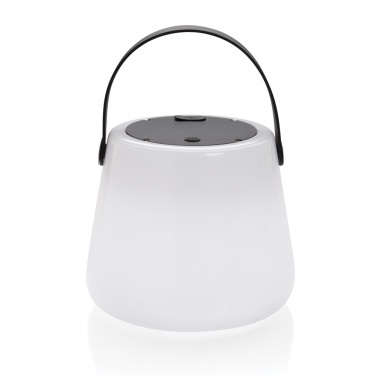 Logo trade corporate gift photo of: SolarGlow RCS recycled ABS USB-rechargeable outdoor light