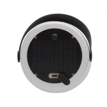 Logotrade promotional gift picture of: SolarGlow RCS recycled ABS USB-rechargeable outdoor light