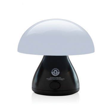 Logotrade promotional giveaway picture of: Luming RCS recycled plastic USB re-chargeable table lamp