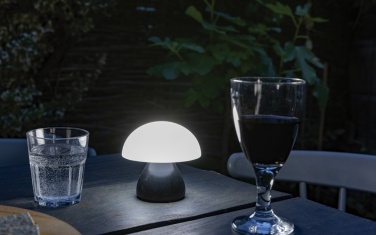 Logotrade promotional merchandise image of: Luming RCS recycled plastic USB re-chargeable table lamp