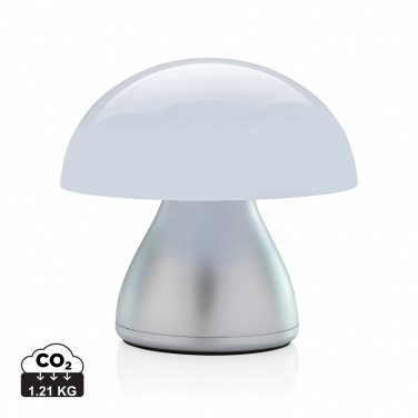 Logotrade promotional item picture of: Luming RCS recycled plastic USB re-chargeable table lamp