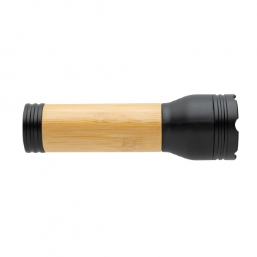 Logotrade corporate gift picture of: Lucid 3W RCS certified recycled plastic & bamboo torch