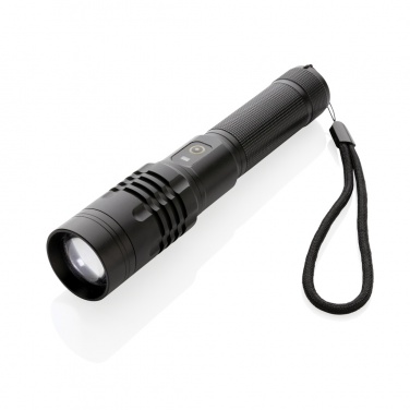 Logo trade promotional merchandise image of: Gear X USB re-chargeable torch