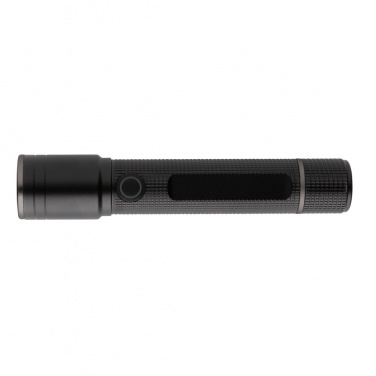 Logo trade promotional giveaways picture of: Gear X RCS recycled aluminum USB-rechargeable torch