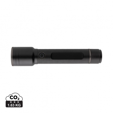 Logo trade promotional products picture of: Gear X RCS recycled aluminum USB-rechargeable torch large