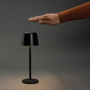 Logo trade promotional items picture of: Zenic RCS recycled plastic USB re-chargable table lamp