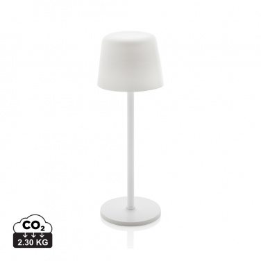 Logotrade corporate gift picture of: Zenic RCS recycled plastic USB re-chargable table lamp