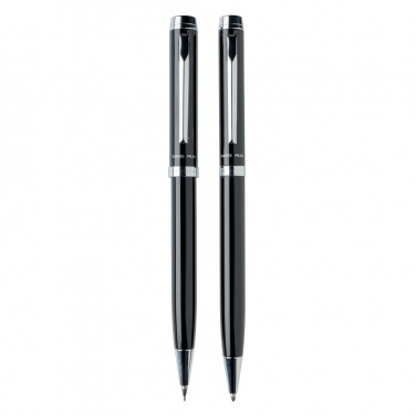 Logo trade promotional giveaway photo of: Luzern pen set