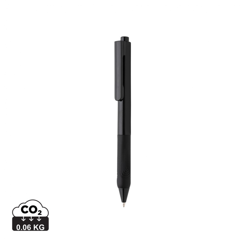 Logotrade promotional product image of: X9 solid pen with silicone grip