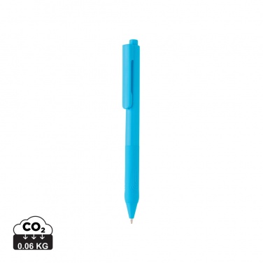 Logotrade business gift image of: X9 solid pen with silicone grip