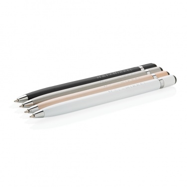Logo trade advertising products picture of: Simplistic metal pen