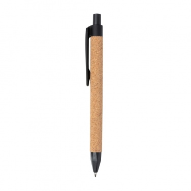 Logo trade promotional products picture of: Write wheatstraw and cork pen