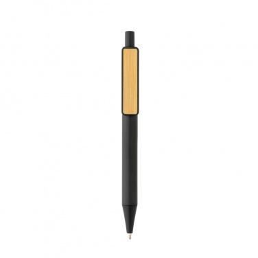 Logo trade promotional gifts image of: GRS RABS pen with bamboo clip