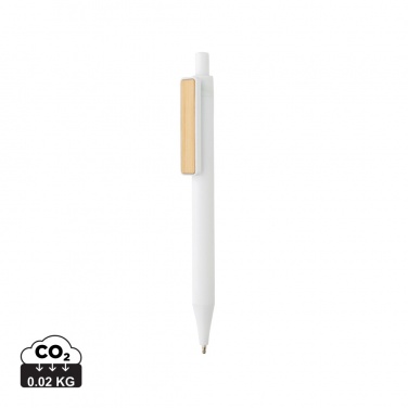 Logotrade promotional item picture of: GRS RABS pen with bamboo clip