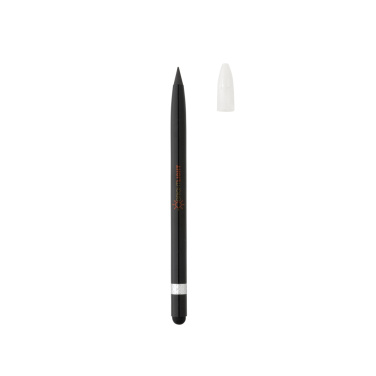 Logo trade promotional giveaway photo of: Aluminum inkless pen with eraser