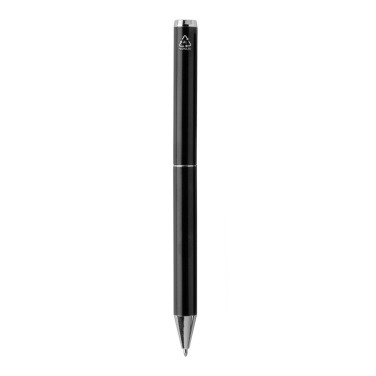 Logo trade advertising products picture of: Swiss Peak Cedar RCS certified recycled aluminium pen