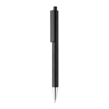 Logo trade business gifts image of: Amisk RCS certified recycled aluminum pen