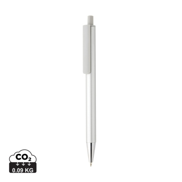 Logo trade advertising products image of: Amisk RCS certified recycled aluminum pen