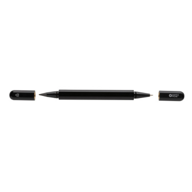 Logotrade business gift image of: Swiss Peak Storm RCS recycled aluminum dual tip pen