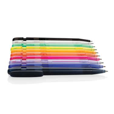 Logo trade advertising products picture of: Devin GRS certified RABS pen transparent