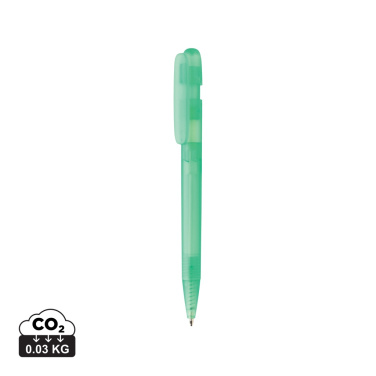 Logotrade corporate gift picture of: Devin GRS certified RABS pen transparent