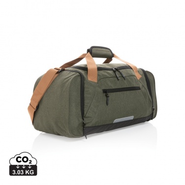 Logo trade promotional giveaways picture of: Impact AWARE™ Urban outdoor weekend bag
