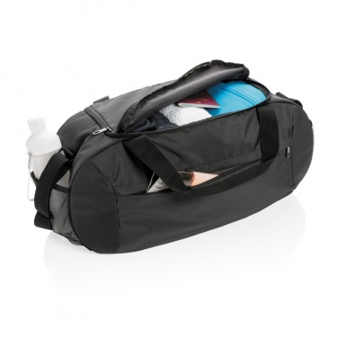 Logo trade promotional items picture of: Impact AWARE™ RPET modern sports duffel