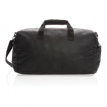 Logo trade advertising products image of: Fashion black weekend bag PVC free