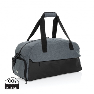 Logo trade corporate gift photo of: Kazu AWARE™ RPET basic weekend duffel