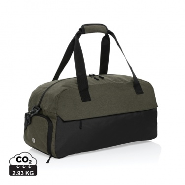 Logotrade business gift image of: Kazu AWARE™ RPET basic weekend duffel