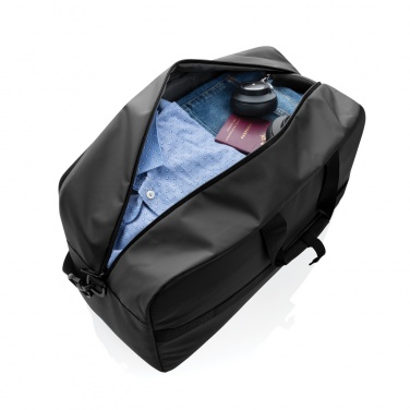 Logo trade advertising products image of: Armond AWARE™ RPET weekend duffel bag