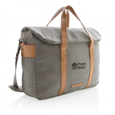 Logotrade corporate gifts photo of: Canvas laptop bag PVC free