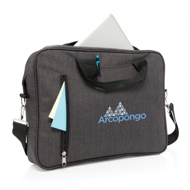 Logo trade promotional giveaways picture of: Classic 15” laptop bag