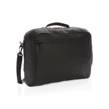 Logotrade promotional item picture of: Fashion black 15.6" laptop bag PVC free