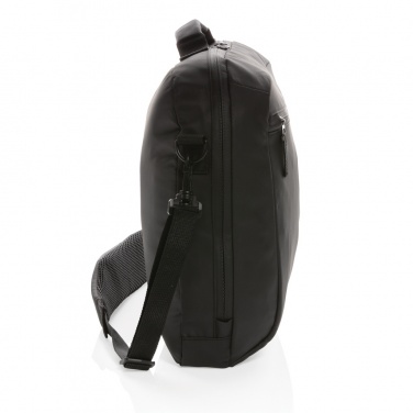Logotrade promotional products photo of: Fashion black 15.6" laptop bag PVC free