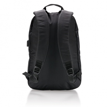 Logo trade promotional item photo of: Power USB laptop backpack