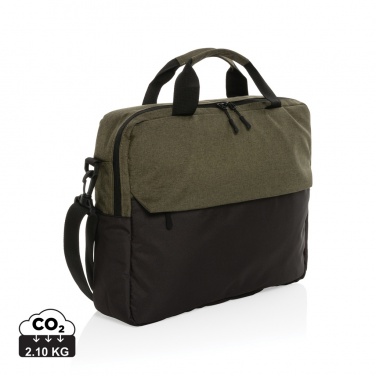 Logotrade business gift image of: Kazu AWARE™ RPET basic 15.6 inch laptop bag