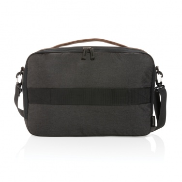 Logotrade advertising products photo of: Impact AWARE™ 300D two tone deluxe 15.6" laptop bag