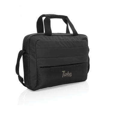Logotrade promotional gift picture of: Armond AWARE™ RPET 15.6 inch laptop bag
