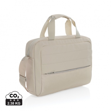 Logo trade corporate gifts picture of: Armond AWARE™ RPET 15.6 inch laptop bag
