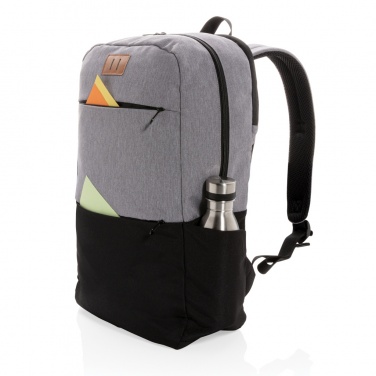 Logotrade promotional gifts photo of: Modern 15.6" USB & RFID laptop backpack PVC free