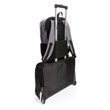 Logo trade corporate gifts image of: Modern 15.6" USB & RFID laptop backpack PVC free