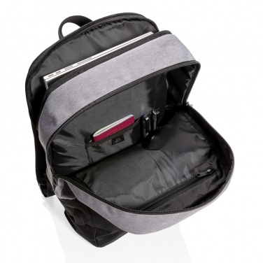 Logotrade promotional item image of: Modern 15.6" USB & RFID laptop backpack PVC free