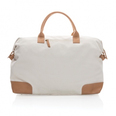 Logo trade promotional merchandise picture of: Impact AWARE™ 16 oz. rcanvas large weekend bag