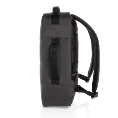 Logotrade promotional gift image of: Impact AWARE™ RPET anti-theft 15.6" laptop backpack