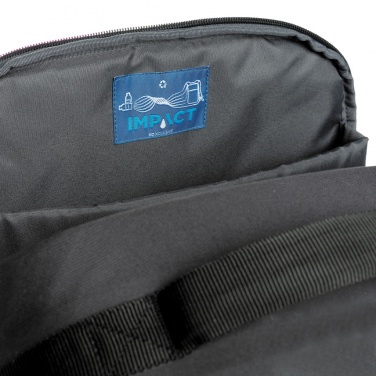 Logotrade promotional product image of: Impact AWARE™ RPET anti-theft 15.6" laptop backpack