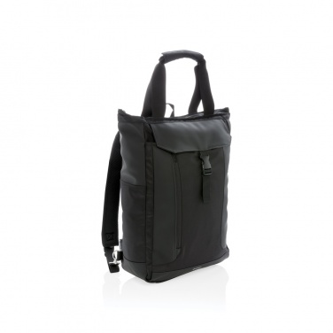 Logo trade business gifts image of: Swiss Peak RFID 15" laptop totepack PVC free