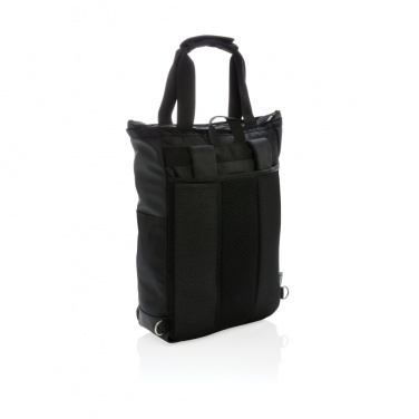 Logo trade promotional merchandise picture of: Swiss Peak RFID 15" laptop totepack PVC free