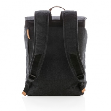 Logotrade promotional items photo of: Canvas laptop backpack PVC free