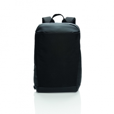 Logo trade promotional gift photo of: Madrid anti-theft RFID USB laptop backpack PVC free